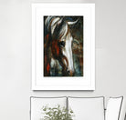 Little White Angel by Marie Andrée Leblond on GIANT ART - red animals