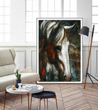 Little White Angel by Marie Andrée Leblond on GIANT ART - red animals