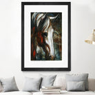 Little White Angel by Marie Andrée Leblond on GIANT ART - red animals