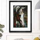 Little White Angel by Marie Andrée Leblond on GIANT ART - red animals