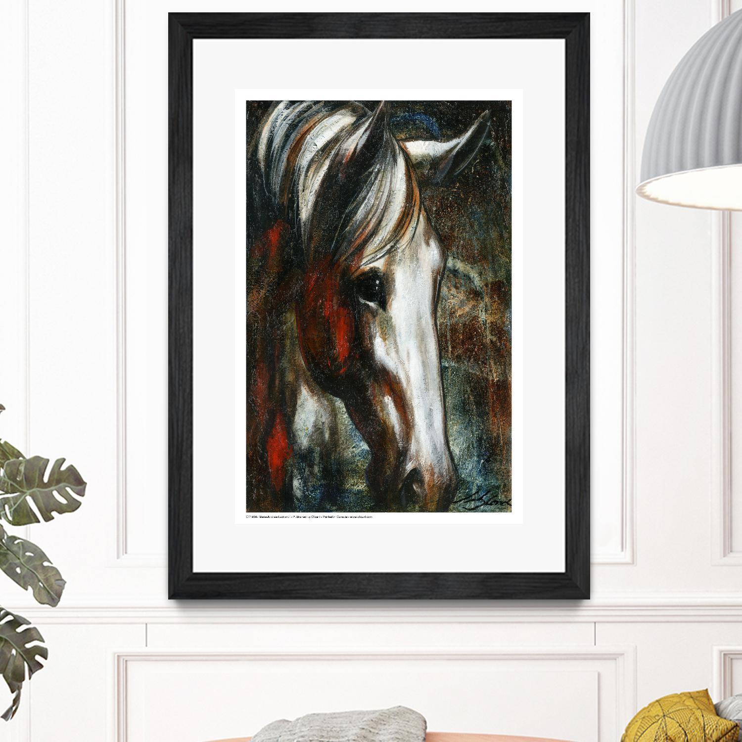 Little White Angel by Marie Andrée Leblond on GIANT ART - red animals