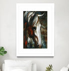 Little White Angel by Marie Andrée Leblond on GIANT ART - red animals