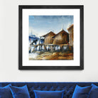 Drapeau rouge by Roland Palmaerts on GIANT ART - brown nautical