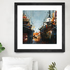 2 bateaux by Roland Palmaerts on GIANT ART - grey nautical