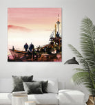 L'espoir by Roland Palmaerts on GIANT ART - brown nautical