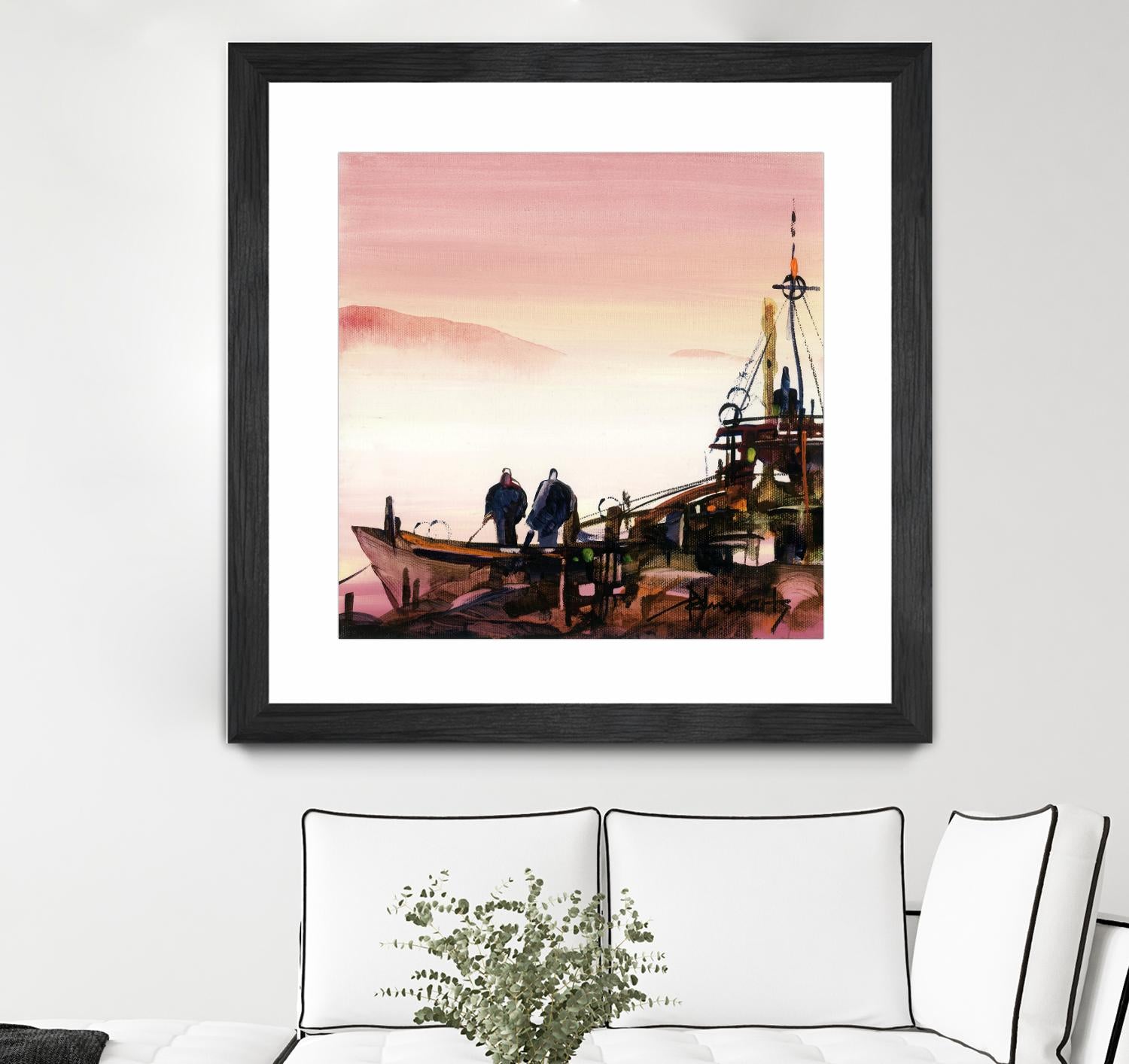 L'espoir by Roland Palmaerts on GIANT ART - brown nautical