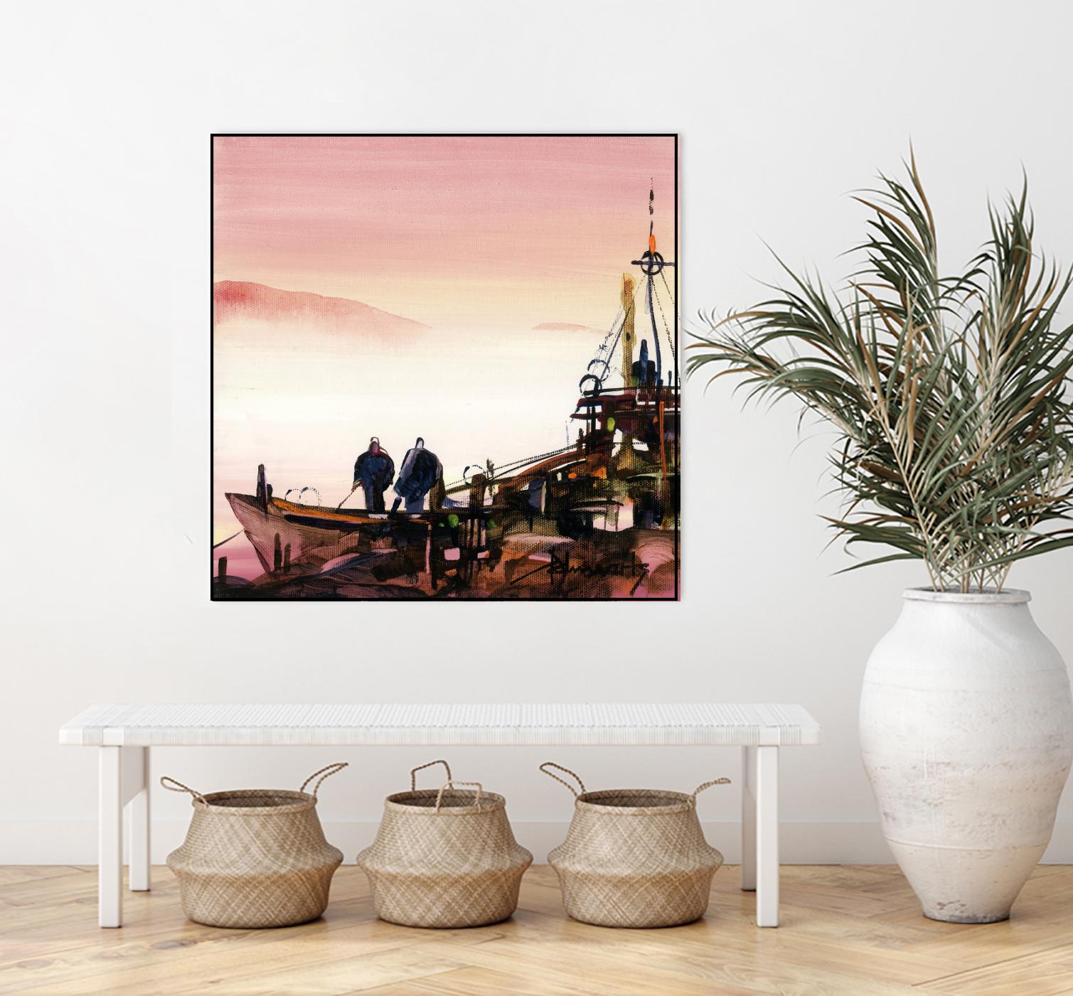 L'espoir by Roland Palmaerts on GIANT ART - brown nautical