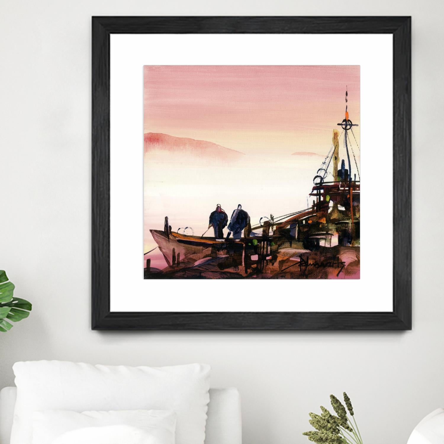 L'espoir by Roland Palmaerts on GIANT ART - brown nautical