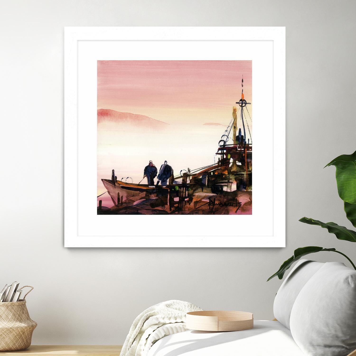 L'espoir by Roland Palmaerts on GIANT ART - brown nautical