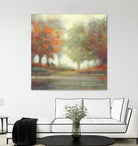 Garder le secret by Claude Tremblay on GIANT ART - green trees