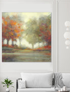 Garder le secret by Claude Tremblay on GIANT ART - green trees