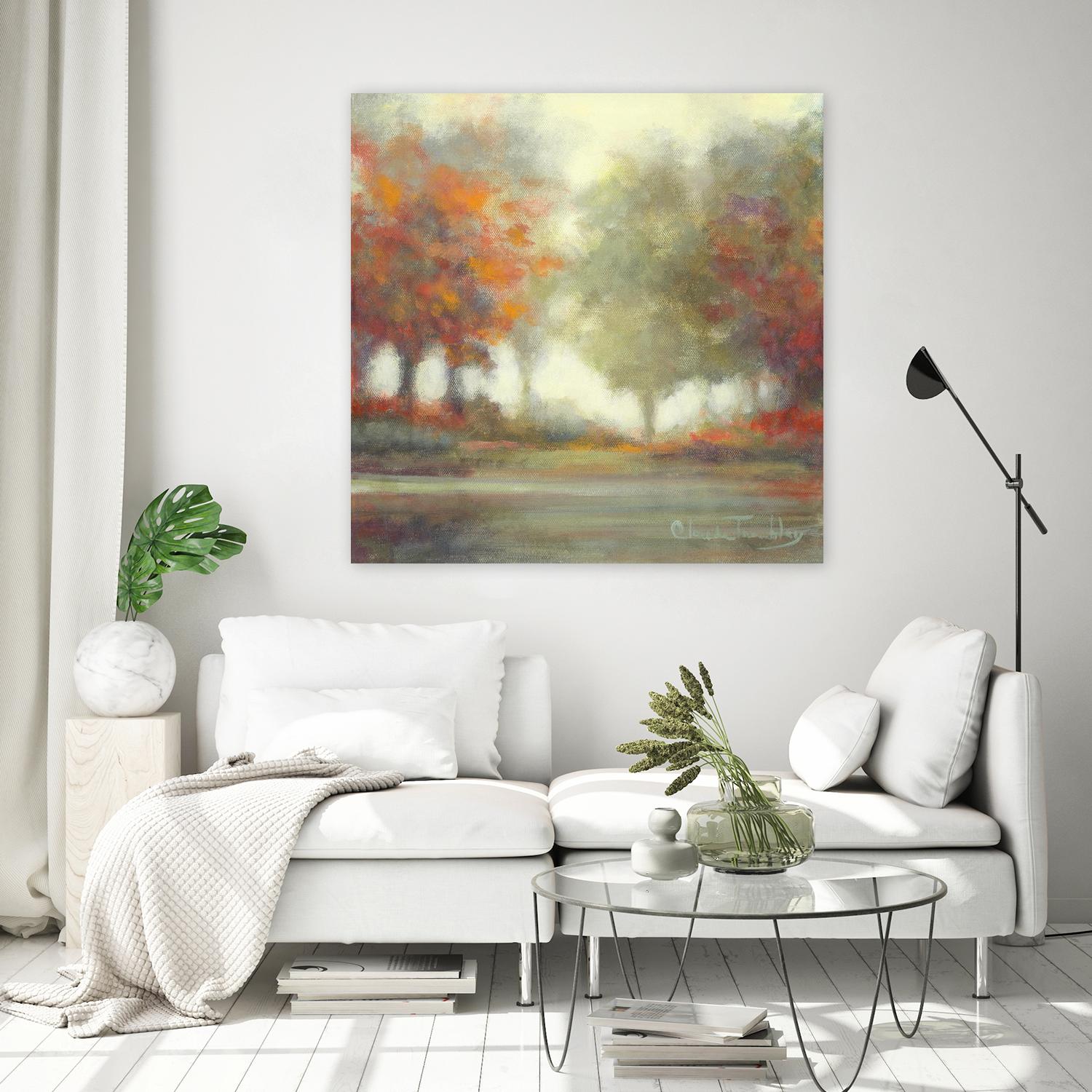 Garder le secret by Claude Tremblay on GIANT ART - orange trees québécois