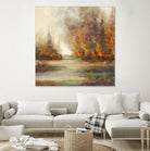 Un temps pour chaque chose by Claude Tremblay on GIANT ART - purple trees