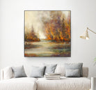 Un temps pour chaque chose by Claude Tremblay on GIANT ART - purple trees