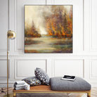 Un temps pour chaque chose by Claude Tremblay on GIANT ART - purple trees