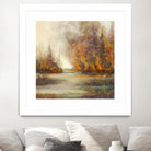 Un temps pour chaque chose by Claude Tremblay on GIANT ART - purple trees