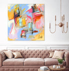 Renouveau by Marc Archambault on GIANT ART - pink abstract