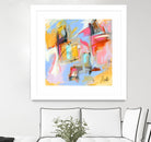 Renouveau by Marc Archambault on GIANT ART - pink abstract