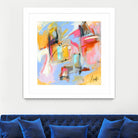 Renouveau by Marc Archambault on GIANT ART - pink abstract