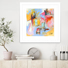 Renouveau by Marc Archambault on GIANT ART - pink abstract