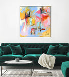 Renouveau by Marc Archambault on GIANT ART - pink abstract