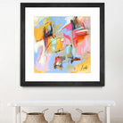 Renouveau by Marc Archambault on GIANT ART - pink abstract