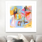 Renouveau by Marc Archambault on GIANT ART - pink abstract