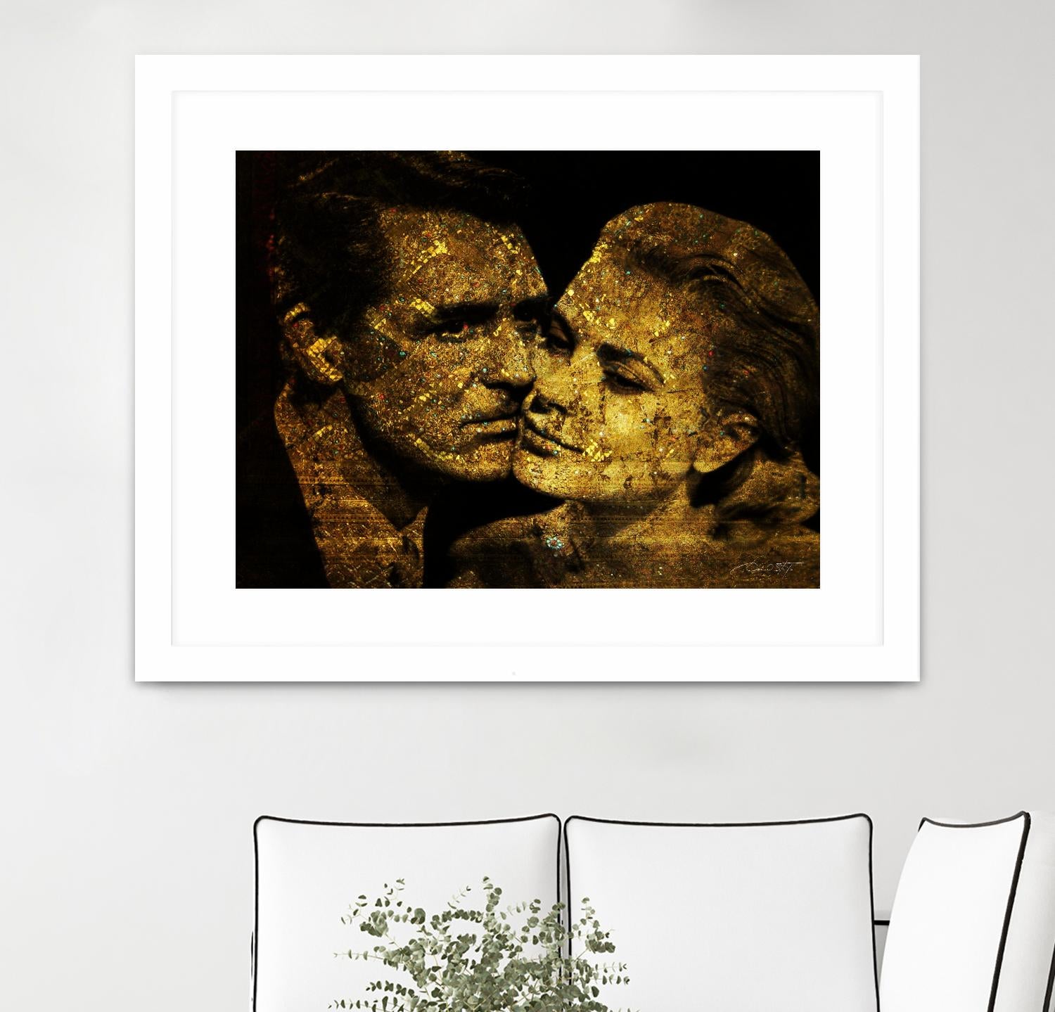 Cary Grant Grace Kelly - To Catch a Thief by Daniel Stanford on GIANT ART - black photo art