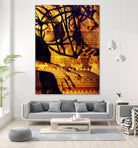 Body Temple Gold by Daniel Stanford on GIANT ART - black photo art