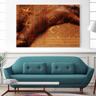 Behind Gold by Daniel Stanford on GIANT ART - orange photo art