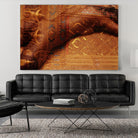 Behind Gold by Daniel Stanford on GIANT ART - orange photo art