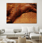 Behind Gold by Daniel Stanford on GIANT ART - orange photo art