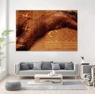 Behind Gold by Daniel Stanford on GIANT ART - orange photo art