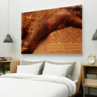 Behind Gold by Daniel Stanford on GIANT ART - orange photo art