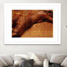 Behind Gold by Daniel Stanford on GIANT ART - orange photo art