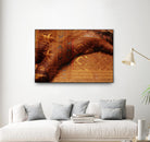 Behind Gold by Daniel Stanford on GIANT ART - orange photo art