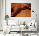 Behind Gold by Daniel Stanford on GIANT ART - orange photo art