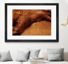 Behind Gold by Daniel Stanford on GIANT ART - orange photo art
