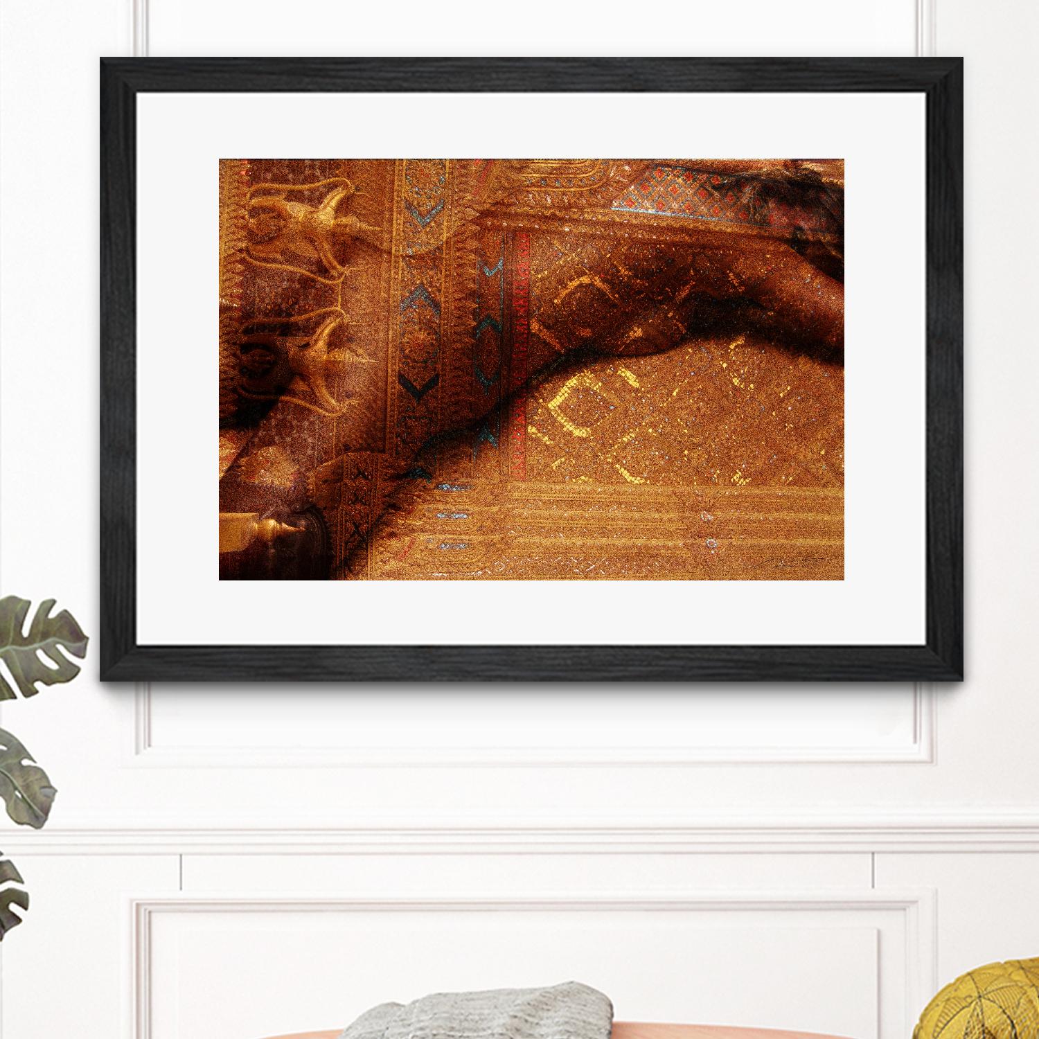 Behind Gold by Daniel Stanford on GIANT ART - orange photo art