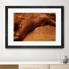 Behind Gold by Daniel Stanford on GIANT ART - orange photo art