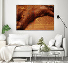 Behind Gold by Daniel Stanford on GIANT ART - orange photo art