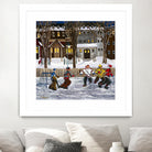 Sans titre by Nicole Laporte on GIANT ART - red winter scenes