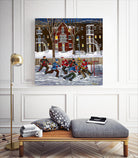 After School 1 by Nicole Laporte on GIANT ART - white art for kids  artistes du québec