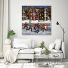 After School 1 by Nicole Laporte on GIANT ART - white art for kids  artistes du québec