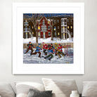 After School 1 by Nicole Laporte on GIANT ART - white art for kids  hockey