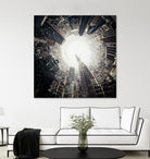 City Center II by Jean-François Dupuis on GIANT ART - white city scene ville