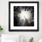 City Center II by Jean-François Dupuis on GIANT ART - white city scene ville