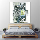 Sans titre by Sylvie Cloutier on GIANT ART - green abstract