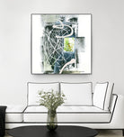 Sans titre by Sylvie Cloutier on GIANT ART - green abstract