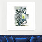 Sans titre by Sylvie Cloutier on GIANT ART - green abstract
